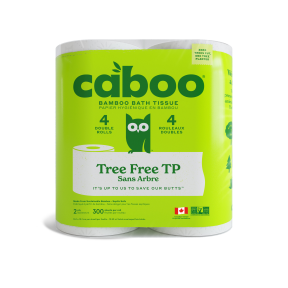 Caboo - 2ply Bamboo Bathroom Tissue (4pk)