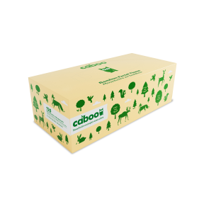 Caboo - 3ply Facial Tissue Flat Box (120ct)