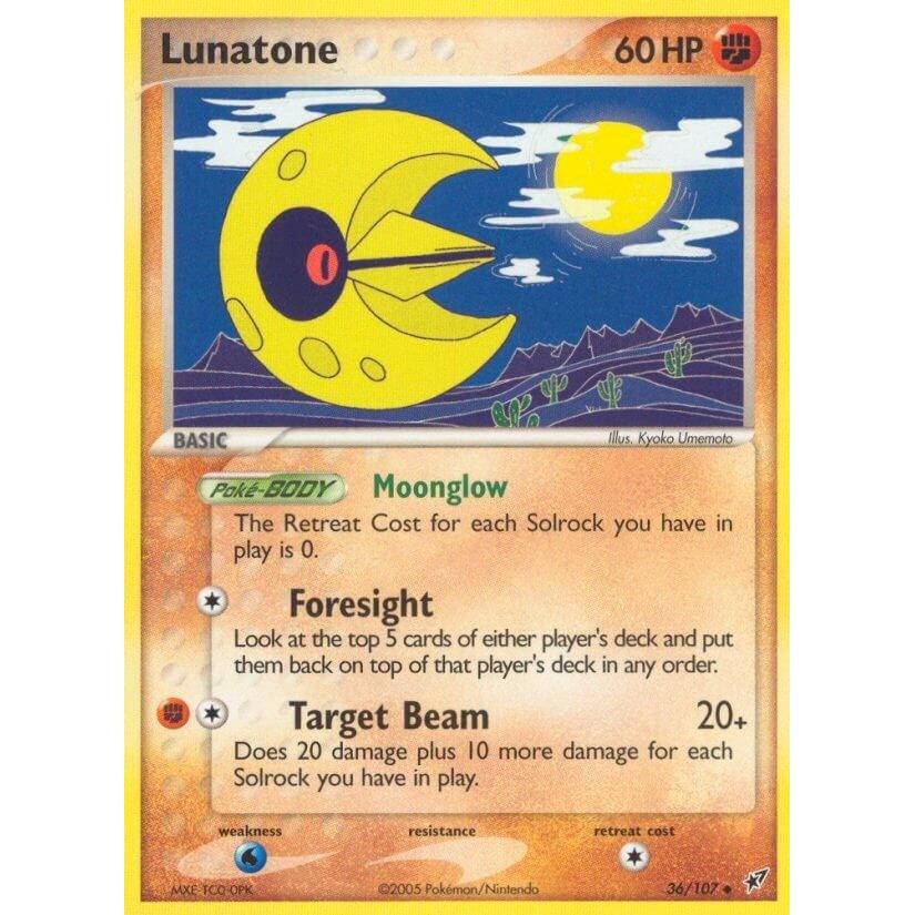 Lunatone (36/107) (DX)