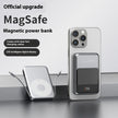 66W Magnetic Fast Charge Wireless Power Bank 10000mAh – Dark Gray & Khaki