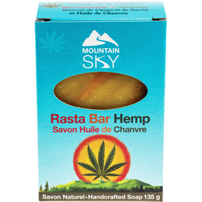 Mountain Sky Soaps - Rasta-Bar-Hemp Bar Soap (135g)