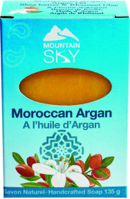 Mountain Sky Soaps - Moroccan Argan Bar Soap (135g)