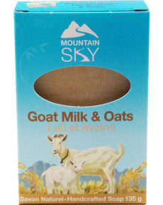 Mountain Sky Soaps - Goat Milk & Oats Bar Soap (135g)
