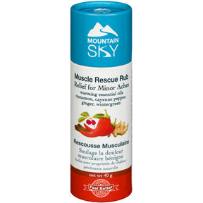 Mountain Sky Soaps - Muscle Rescue Rub in Eco-Tube (40g)