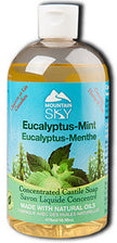 Mountain Sky Soaps - Eucalyptus-Mint Castile Liquid Soap (475ml)