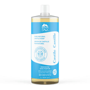 Mountain Sky Soaps - Castile Soap Unscented (1L)