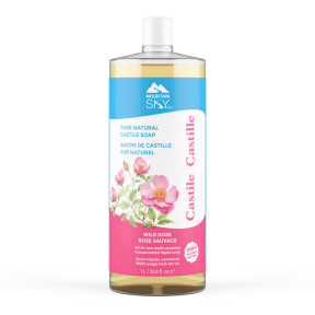 Mountain Sky Soaps - Castile Soap Wild Rose (1L)