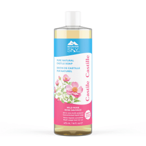 Mountain Sky Soaps - Castile Soap Wild Rose (475ml)