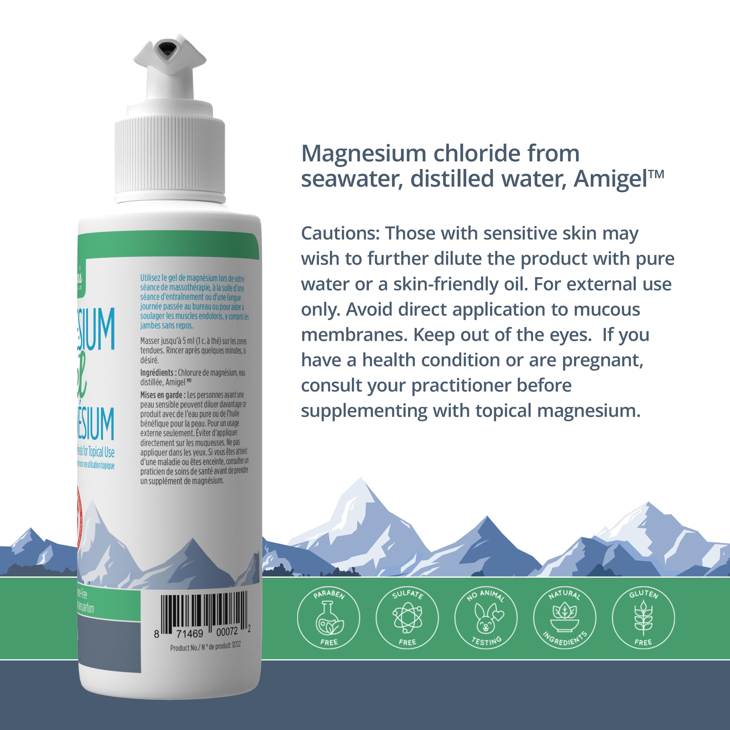 Bolton's Naturals - Magnesium Gel (237ml)