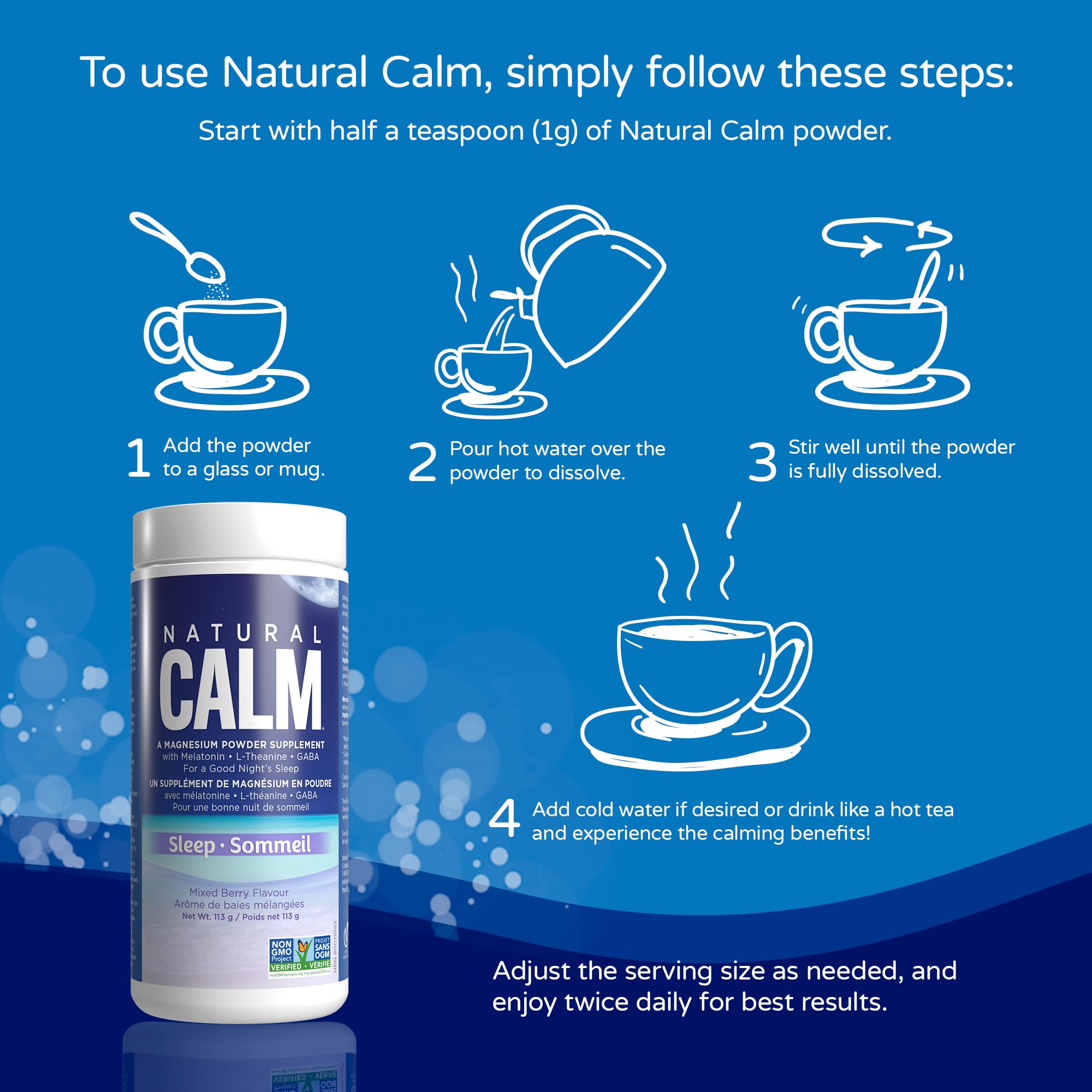 Natural Calm - Calm Sleep (113g)