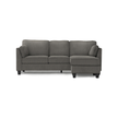 Sofa chaise longue avec deux coussins de 87