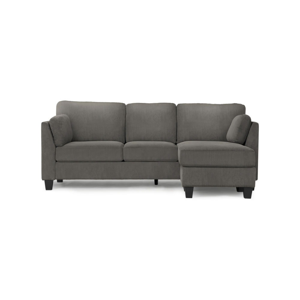 Sofa chaise longue avec deux coussins de 87