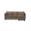 Sofa chaise longue avec deux coussins de 87