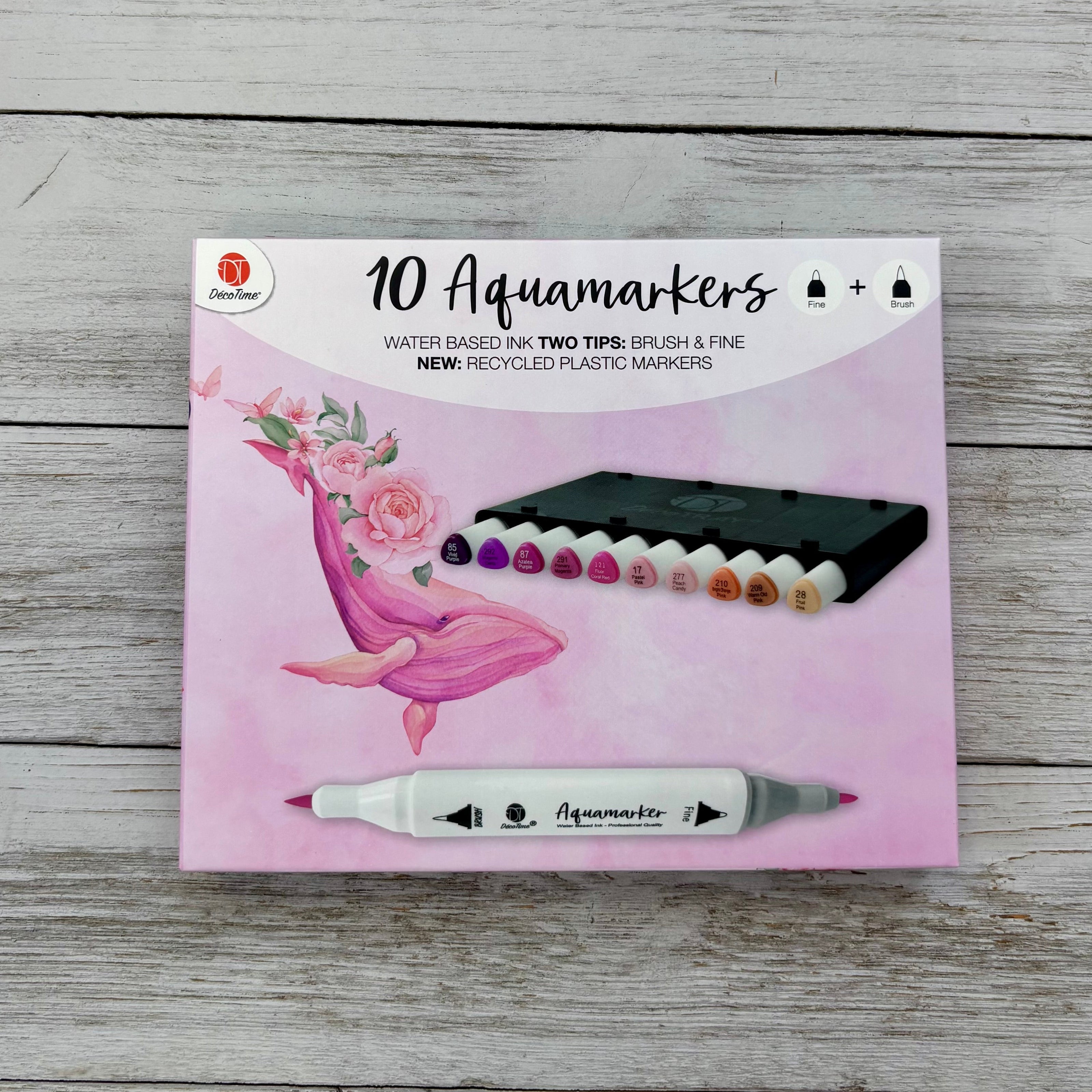 Decotime Aquamarkers - Floral Dreams