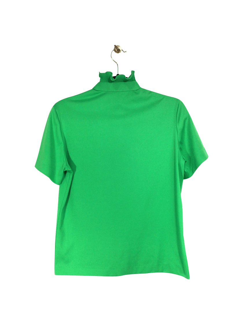 MARDI MODES Regular fit Button-down Top in Green - 10