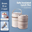 Portable Self-heating Japanese Multi Layer Thermal Insulated Lunch Box for Adult.