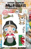 AALL and Create Stamp Set -873 - Wales