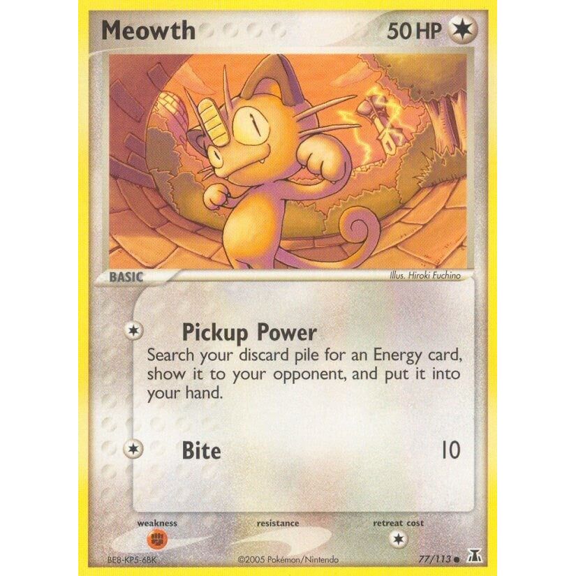 Meowth (77/113) (DS)