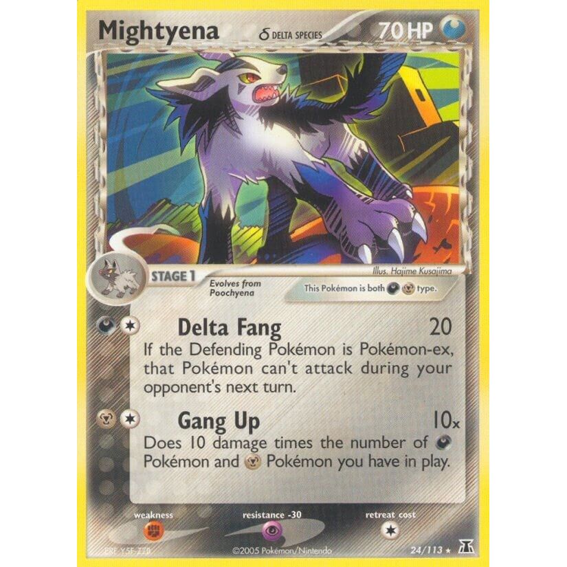 Mightyena (Delta Species) (24/113) (DS)