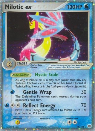 Milotic ex/106 - Emerald