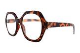 Saffron – Oversized Geometric Readers | Bolero Eyewear