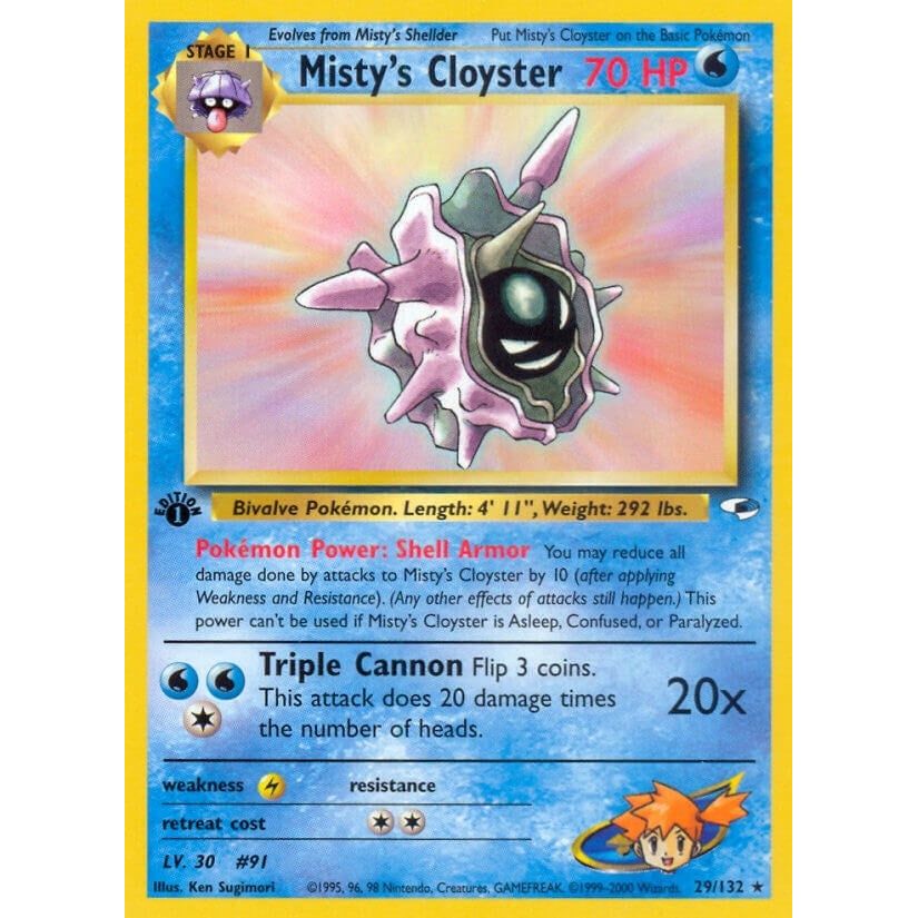 Misty's Cloyster (029/132) (G1)