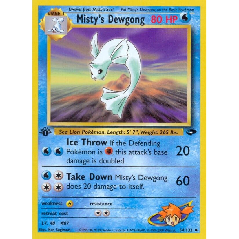 Misty's Dewgong (054/132) (G2)