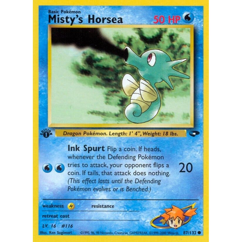 Misty's Horsea (087/132) (G2)
