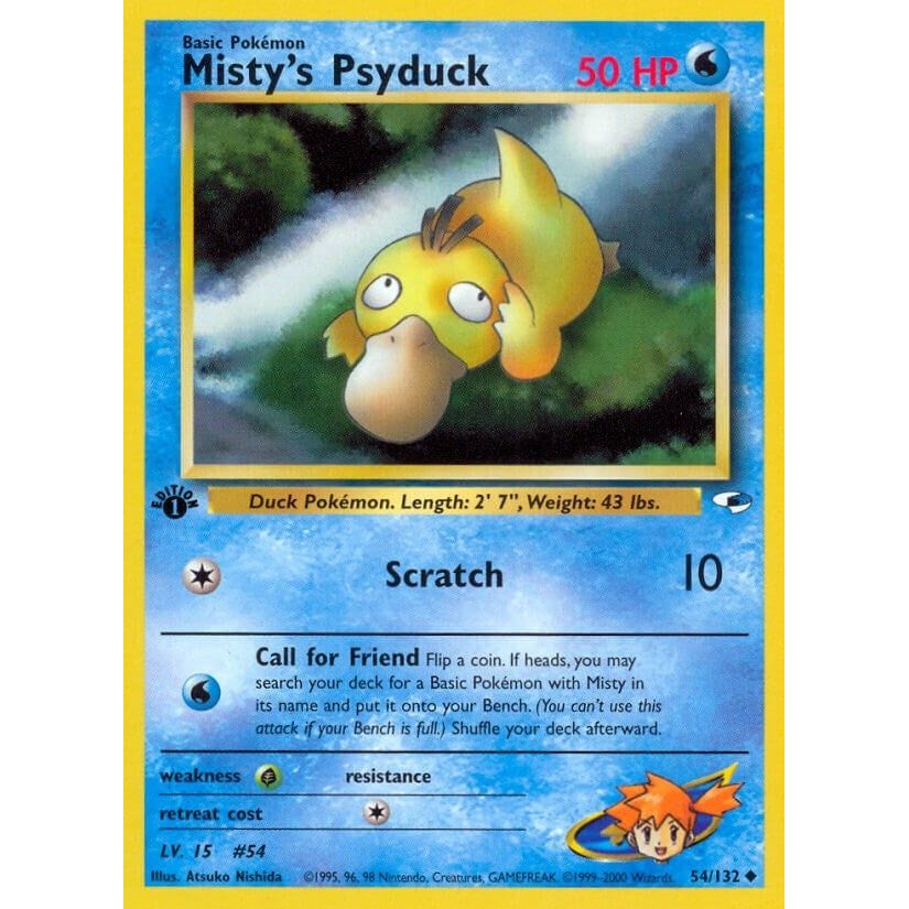 Misty's Psyduck (054/132) (G1)