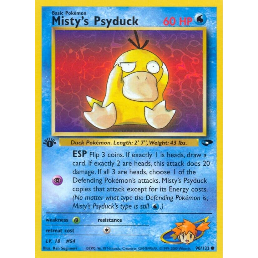 Misty's Psyduck (090/132) (G2)