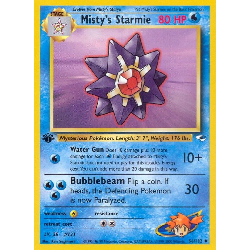 Misty's Starmie (056/132) (G1)