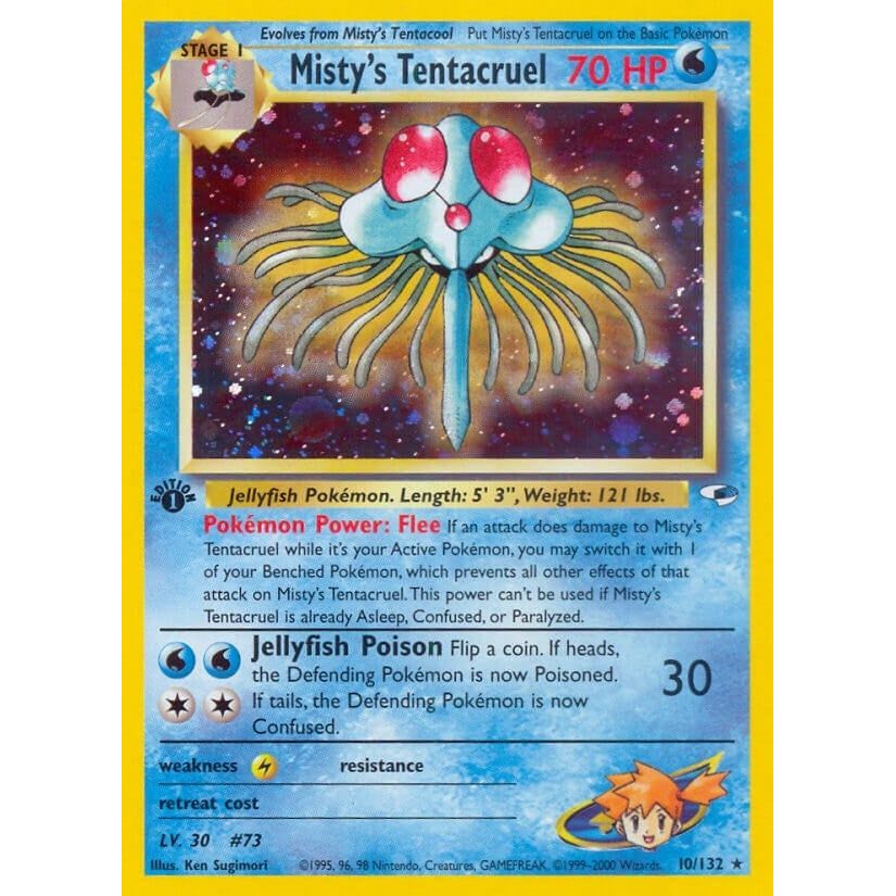 Misty's Tentacruel (010/132) (G1)