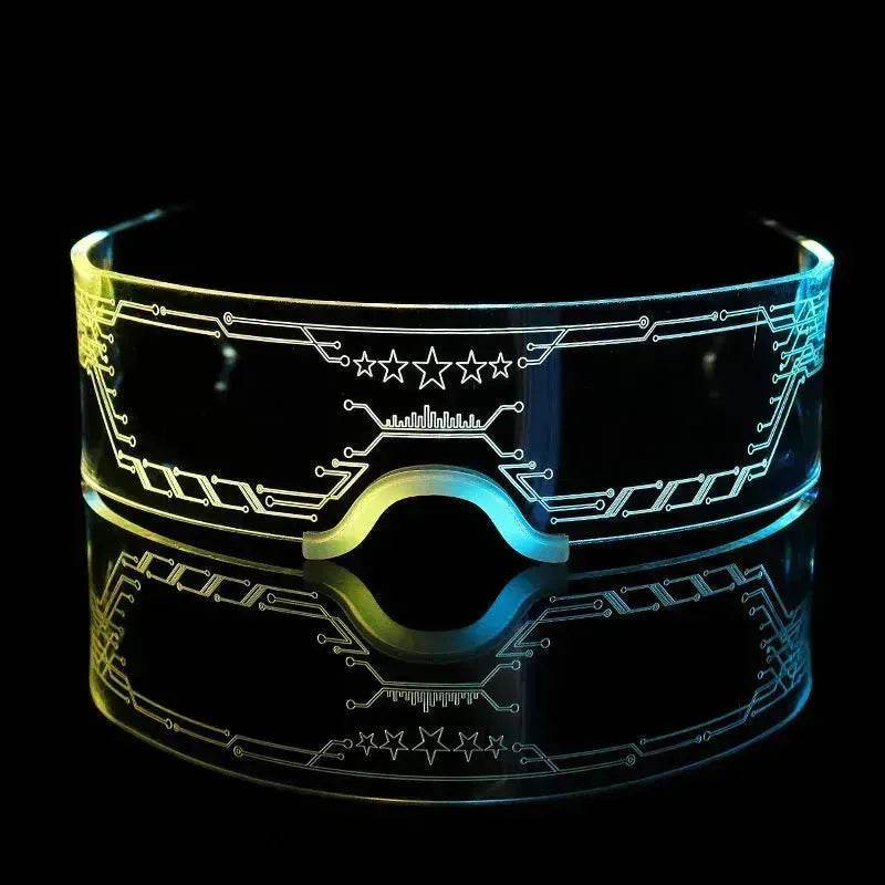 3D Luminous LED Light Up Glasses – Rave, Cosplay & Party Eyewear