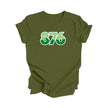 876 Kingston Jamaica Area Code City Skyline Gift - Unisex T-Shirt - Inspired X
