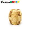PicassoTiles - PicassoTiles 8PK Wooden Logic Puzzle