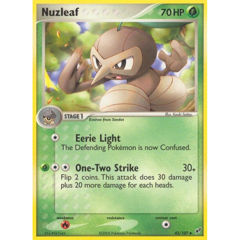 Nuzleaf (43/107) (DX)