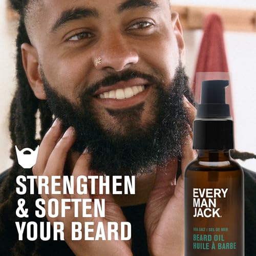 Every Man Jack - Beard + Face Wash - Sea Salt (200ml)