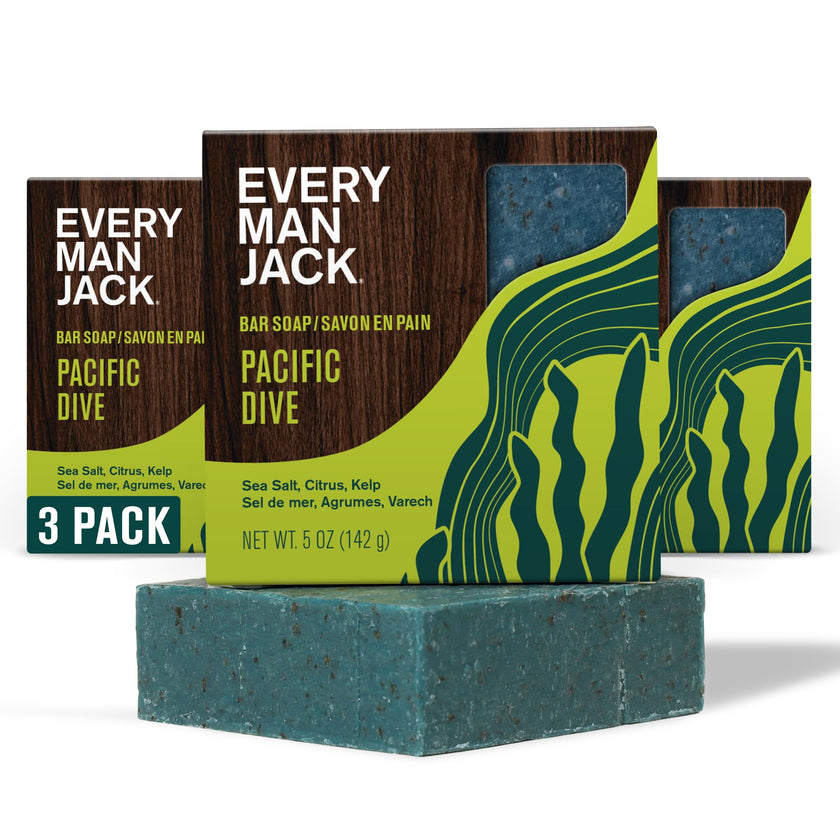 Every Man Jack - Cold Plunge Body Bar - Pacific Dive (142g)