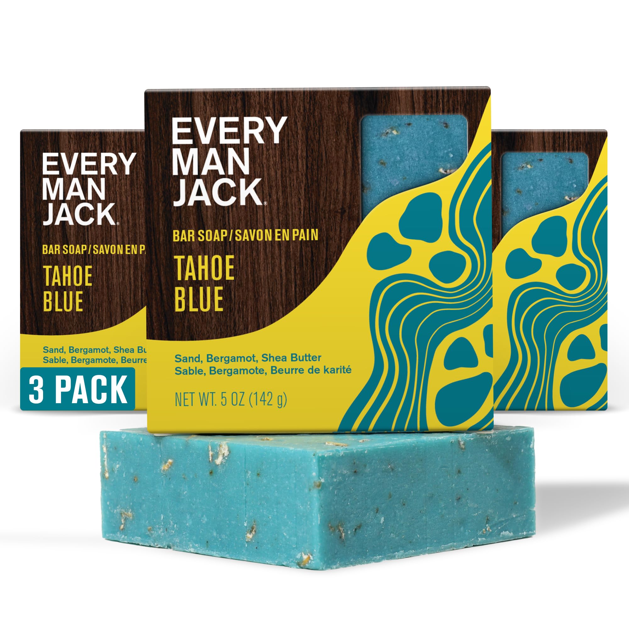 Every Man Jack - Cold Plunge Body Bar - Tahoe Blue (142g)