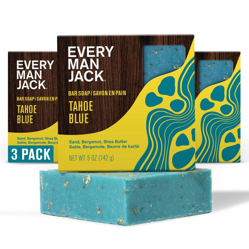 Every Man Jack - Cold Plunge Body Bar - Tahoe Blue (142g)