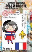AALL and Create Stamp Set -879 - France