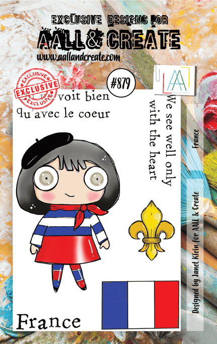 AALL and Create Stamp Set -879 - France