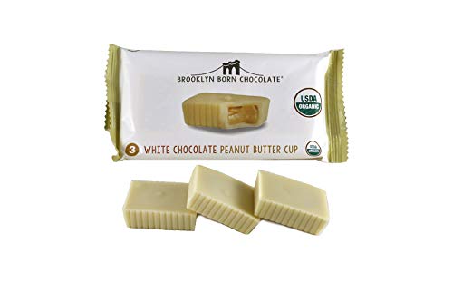 Brooklyn Born Chocolate - White Chocolate Peanut Butter Cups (40g)
