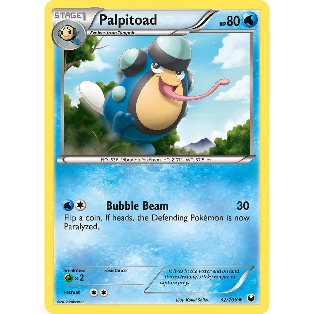 Palpitoad (32/108) (DEX)