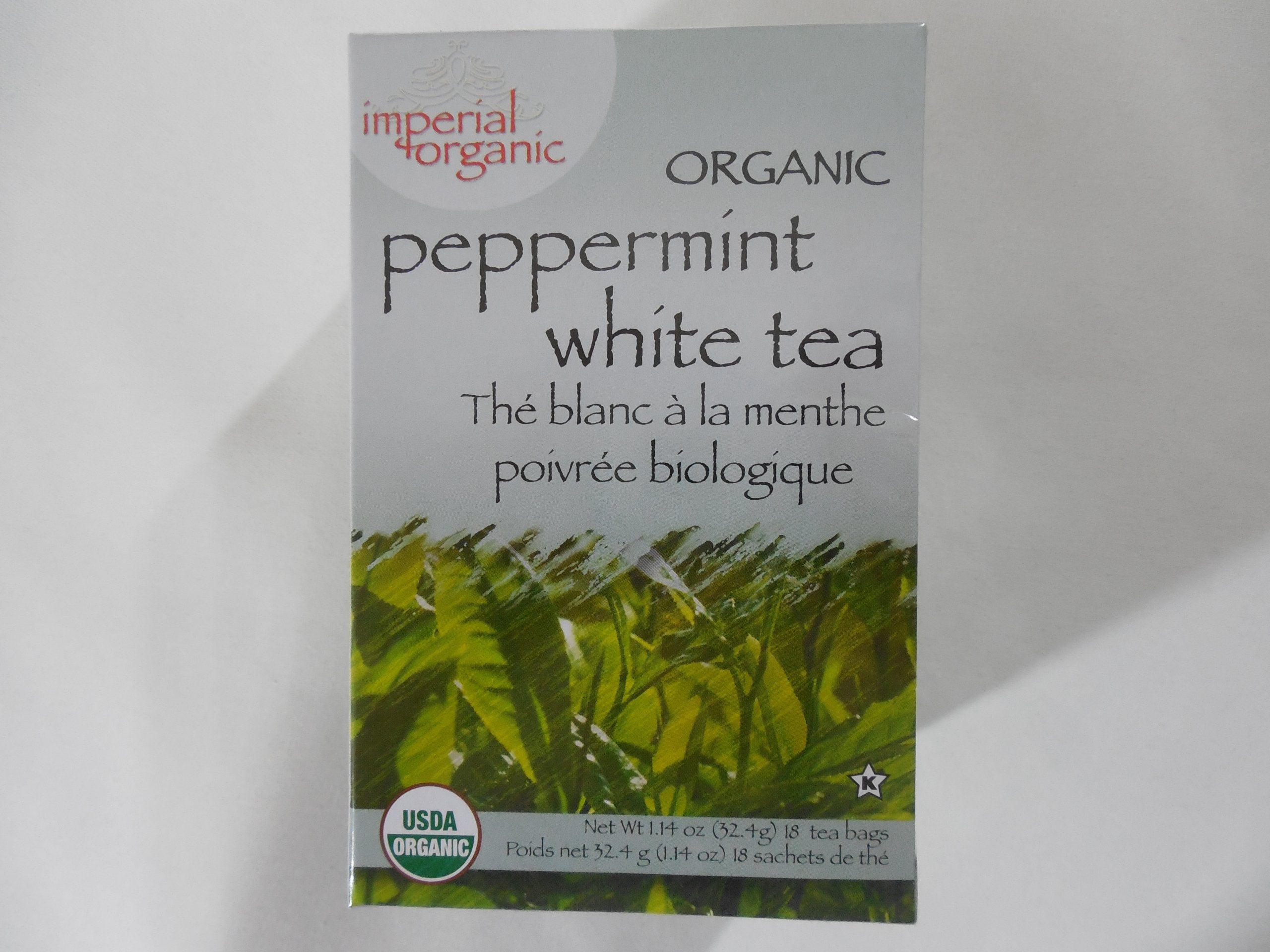 Uncle Lee's Tea - Imperial Organic Peppermint White (18bg)
