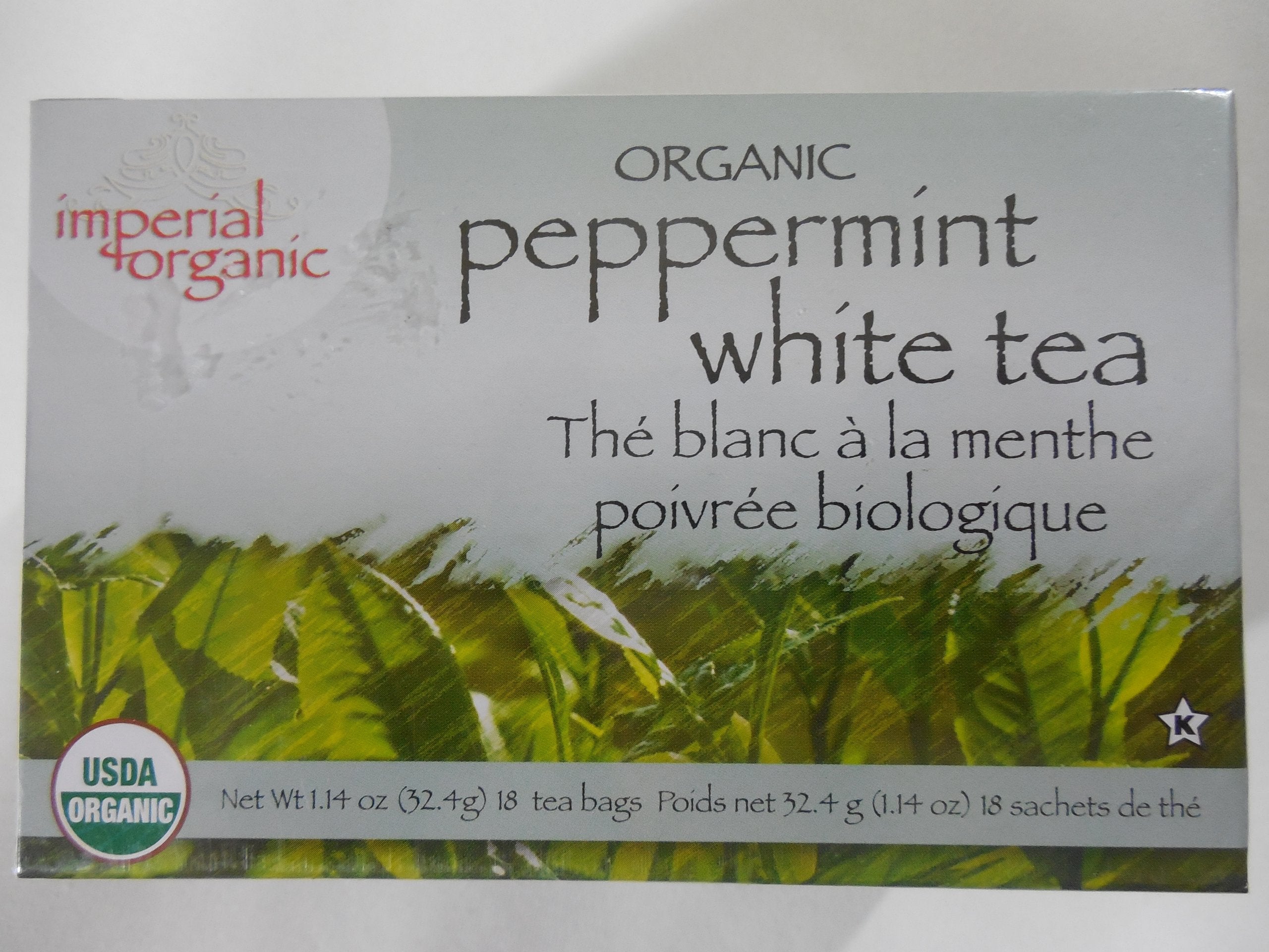 Uncle Lee's Tea - Imperial Organic Peppermint White (18bg)