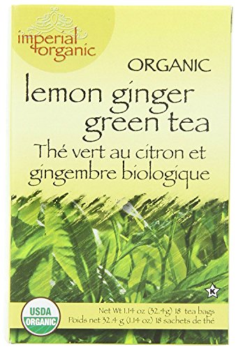Uncle Lee's Tea - Imperial Organic Lemon Ginger Green (18bg)