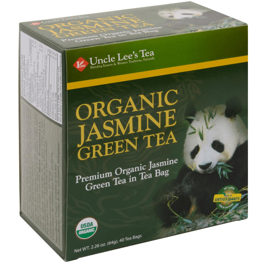 Uncle Lee's Tea - Organic Jasmine Green Tea (18bg)