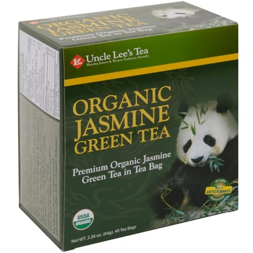 Uncle Lee's Tea - Organic Jasmine Green Tea (18bg)
