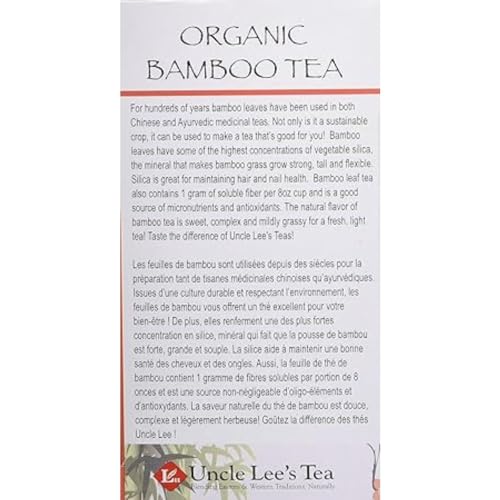 Uncle Lee's Tea - Organic Bamboo Tea Hibiscus (18bg)